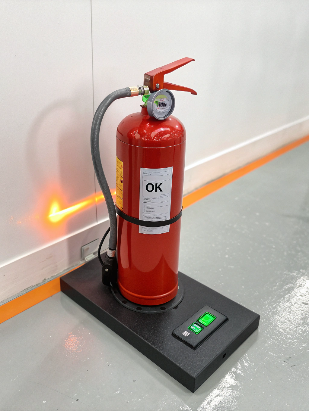 Fire extinguisher recharging service