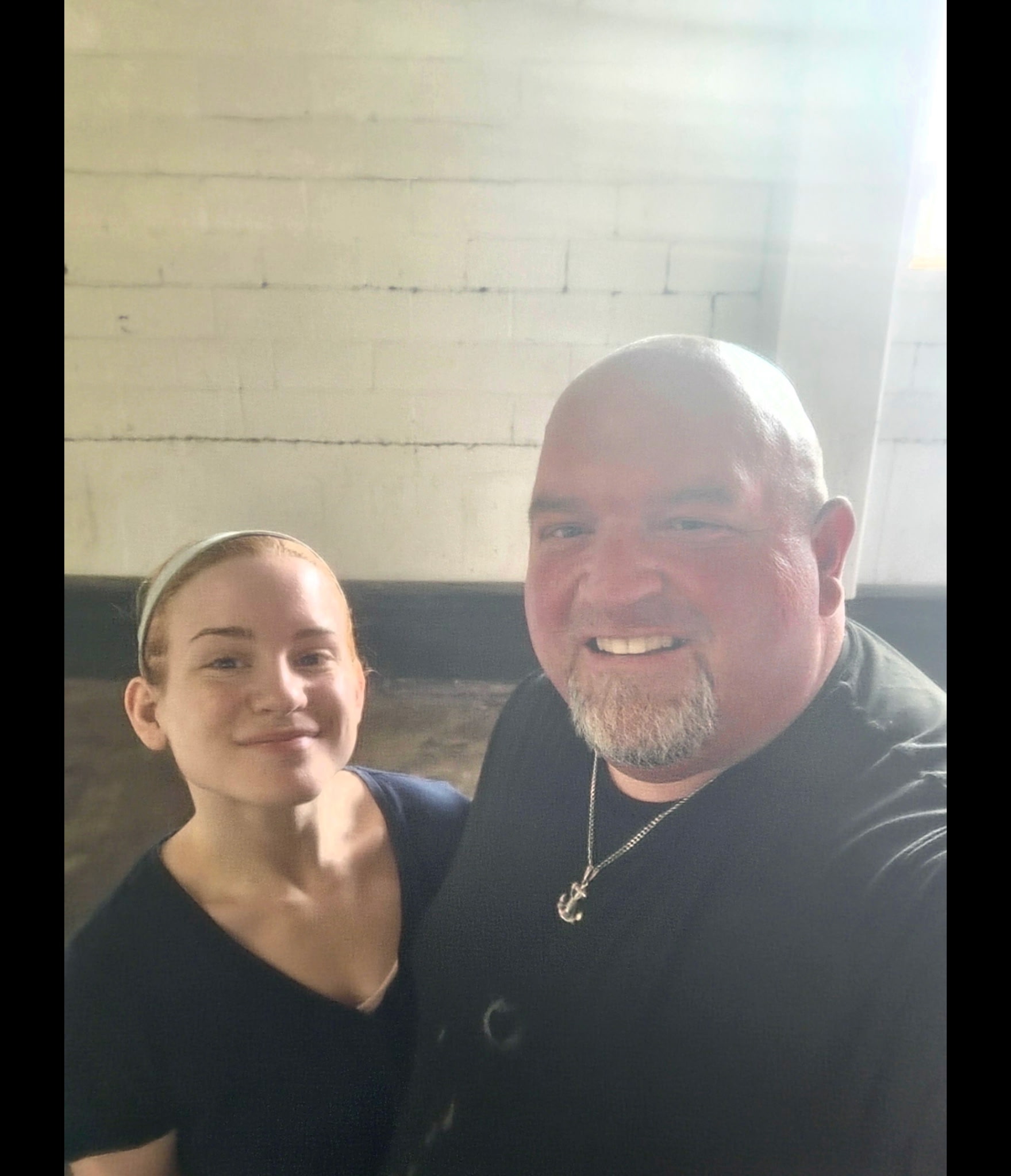 Mike at work in his fire protection workshop